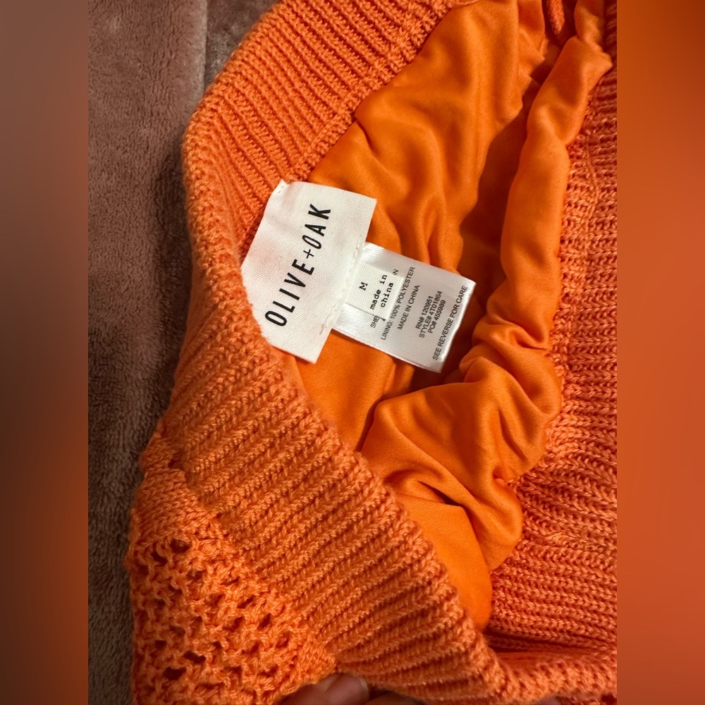 Olive & Oak Bright Orange Knit Ensemble - Picture 5 of 5